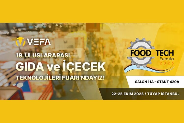 22-25 Ekim 2025 FOOD-TECH Eurasia'25 Fuarı'ndayız!