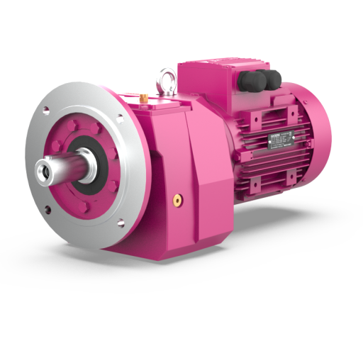 N Serisi Flanş Bağlantılı Helisel Dişli Redüktörler