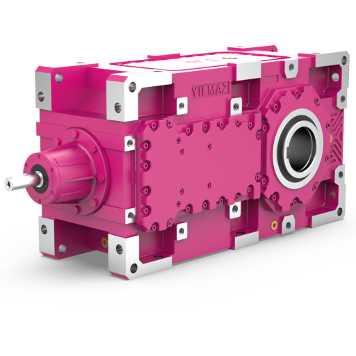 B Serisi Konik-Helisel Dişli Yatık Tip Redüktörler