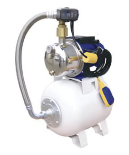 Grandfar Kendinden Emişli Paslanmaz Çelik Jet Pompalı 50lt Tanklı - AUTO-JetS 100-50lt