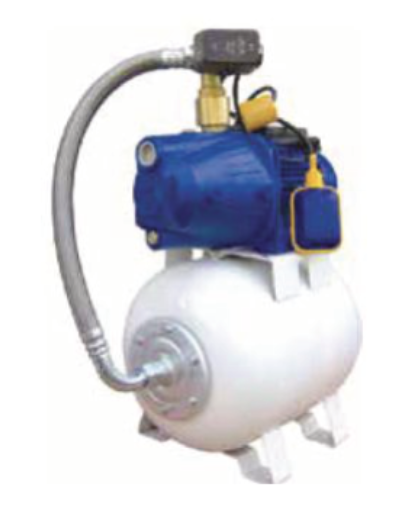 Grandfar Kendinden Emişli Döküm Gövdeli Jet Pompalı 50 lt Yatay Tanklı - AUTO-Jet 100-50lt