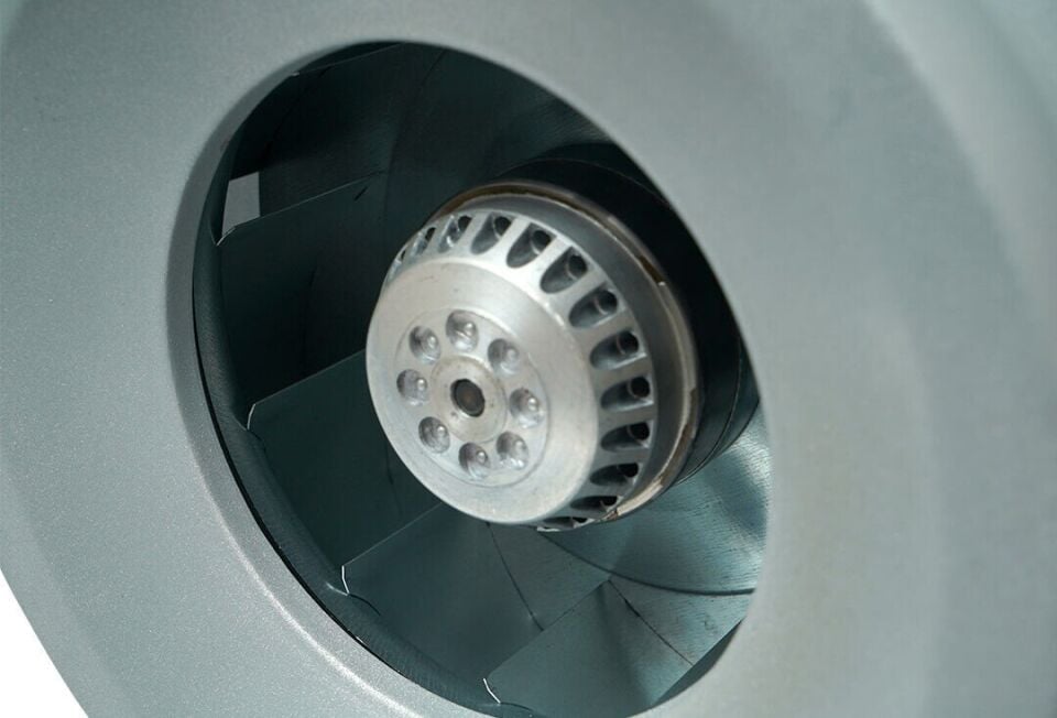 Ayas YKA-125B-2K-M YUVARLAK KANAL TİPİ RADYAL FAN